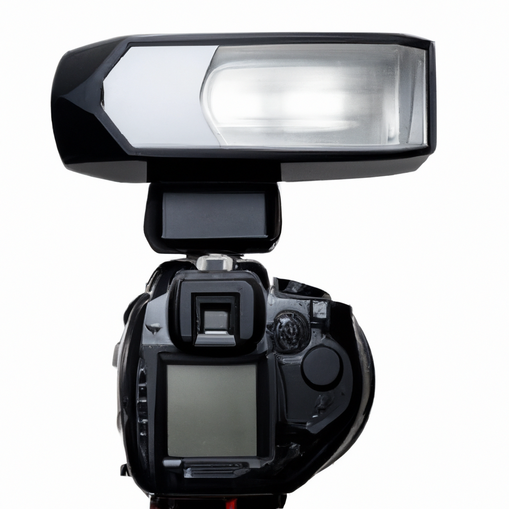 Lighting design with softbox and flags shaping subject