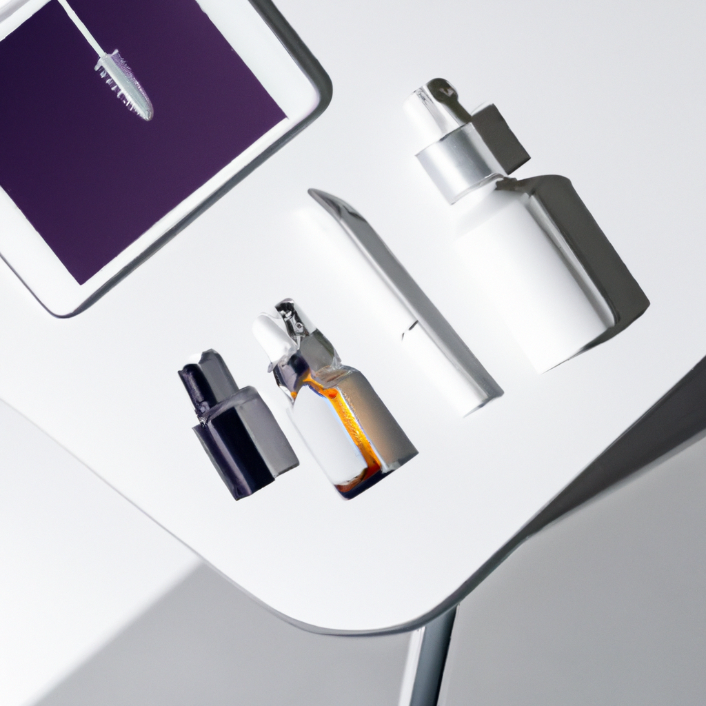 Product photography sample with minimal flatlay and clean shadows